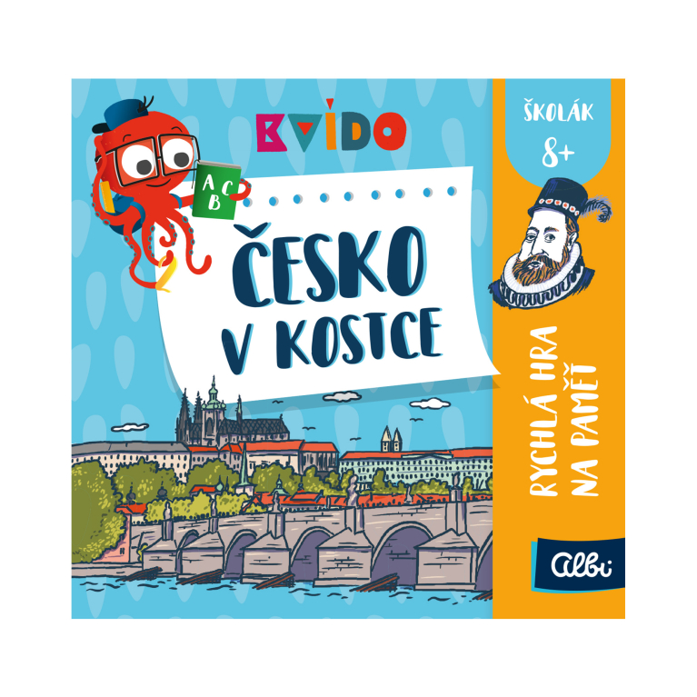                             V kostce - Kvído školák                        