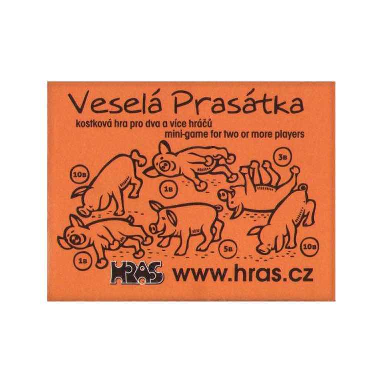 Veselá Prasátka - kostková hra                    