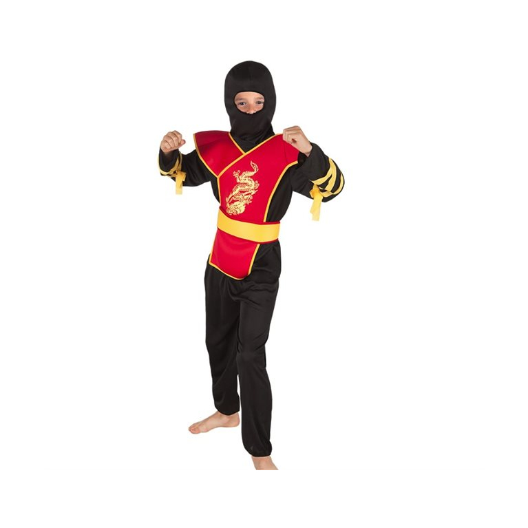 Kostým dětský ninja vel.4-6 let                    