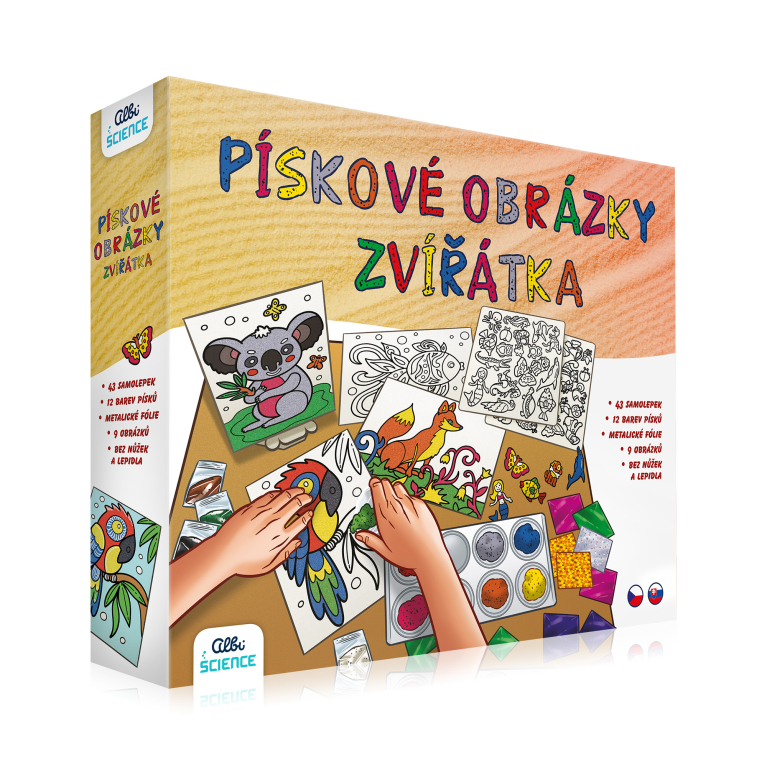 Pískové obrázky - Zvířátka                    