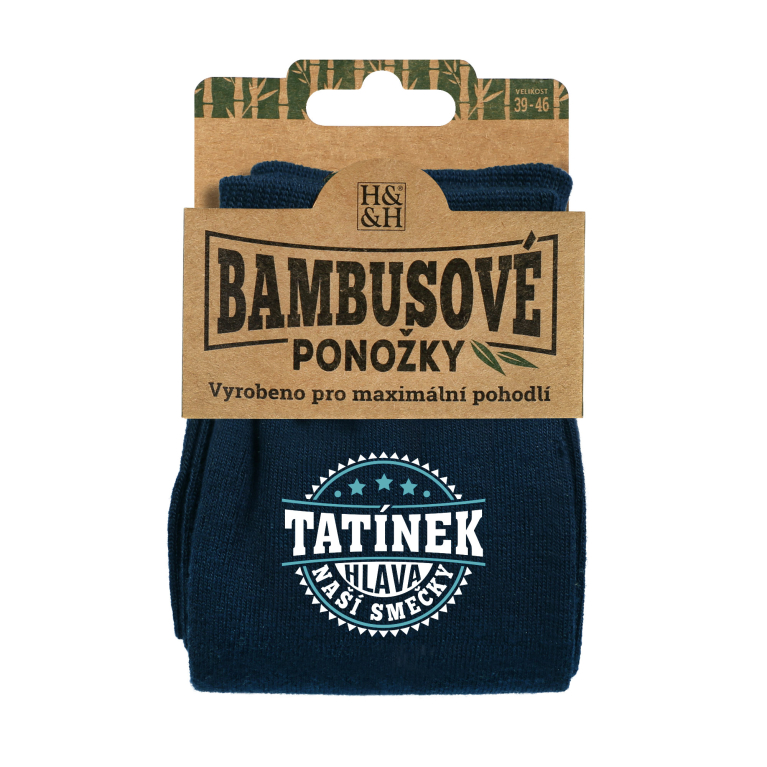 Bambusové ponožky se jmény                    