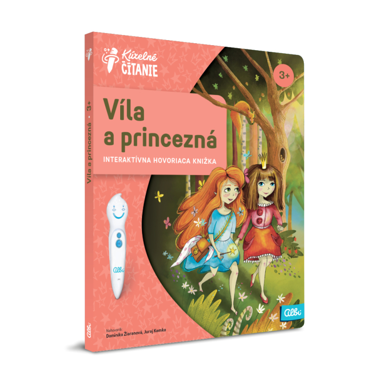 Kniha Víla a princezná SK                    