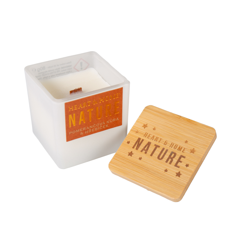                             Malé svíčky - Heart and Home Nature 80 g                        