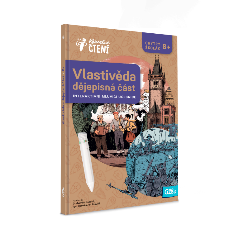 Kniha Vlastivěda - dějepisná část                    