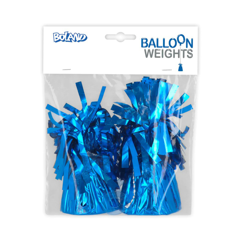                             Těžítko na balónky tmavě modrá 2 ks                        