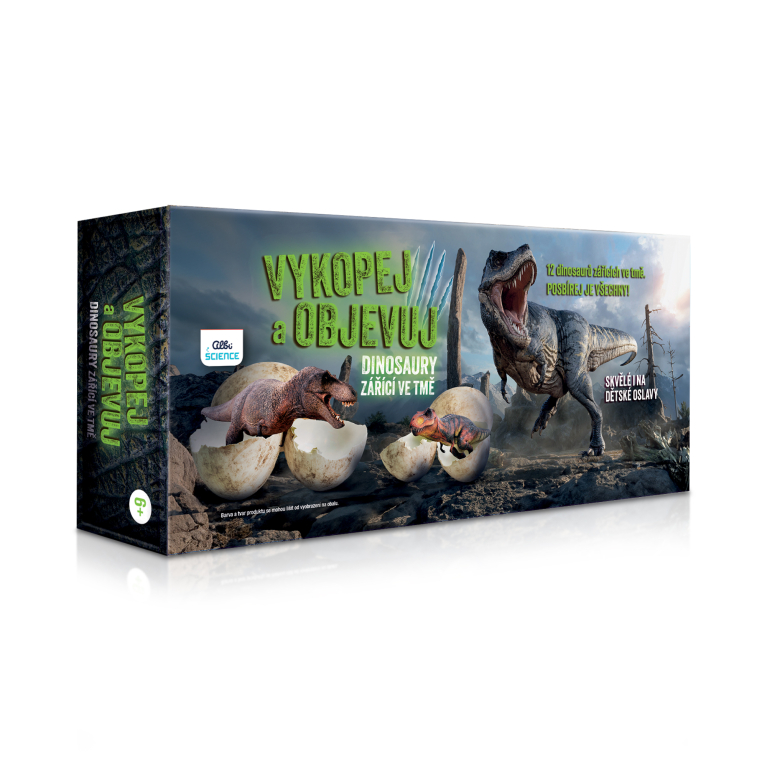 Vykopej a objevuj - Dinosauři - set 12 ks                    