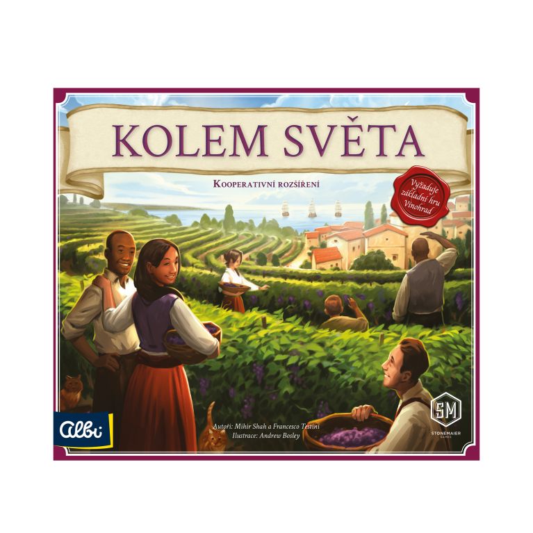                             Vinohrad: Kolem světa                        