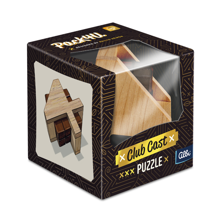 Hlavolam Puzzle Club Cast - Pack4U                    