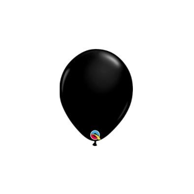 Balónky latexové černé 6 ks                    